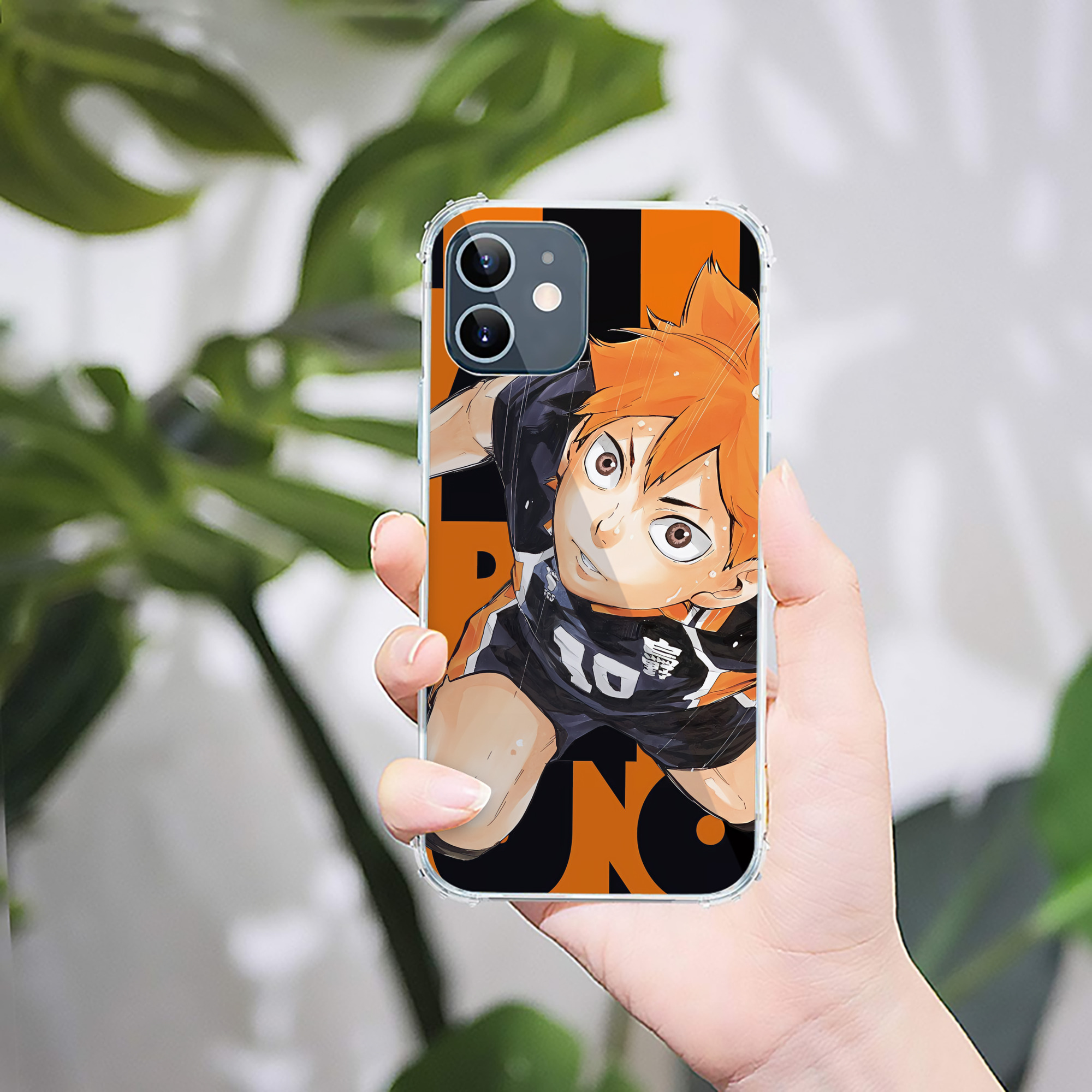 （画像用） ハイキュー!! Haikyu!! 【iPhone 12シリーズ対応】透明スマホケース（クリアソフトケース）